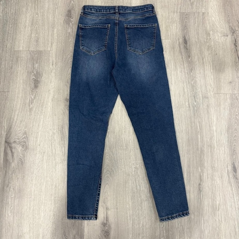 Forever 21 Jeans Womens Size 28 Medium Wash Skinny Stretch Denim‎ - Picture 2 of 6